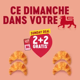 2 + 2 gratuits 🥐